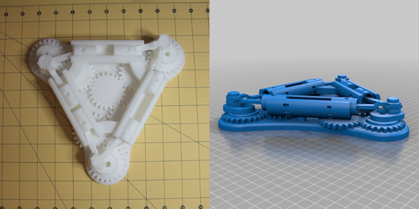 Voorbeeld 3D-printen prototype