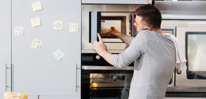 3D-printen onderdeel van magnetron