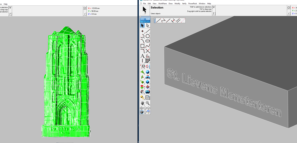 3D-printen Gebouw Toren Zierikzee