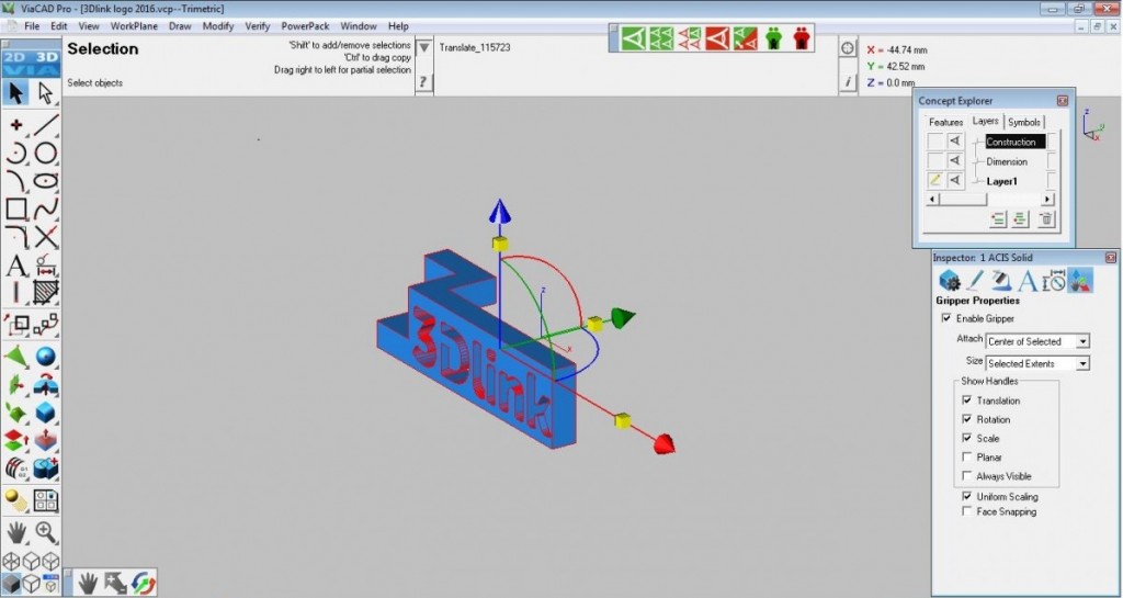 Object laten ontwerpen met ViaCAD Pro